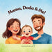 Mama, Dada & Me!: A Joyful First Moments Baby Book by The Kit Lab