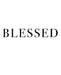 Blessed: A decorative book for coffee tables, bookshelves and interior design styling Stack deco books together to create a custom look by Urban Decor Studio