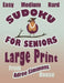 Easy Medium Hard Sudoku For Seniors Large Print: From Adree Simmons House by Adree Simmons