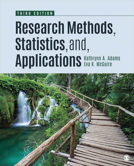 Research Methods Statistics and Applications by Adams