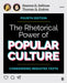 The Rhetorical Power Of Popular Culture: Considering Mediated Texts by Deanna D. Sellnow