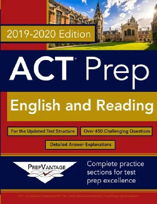 ACT Prep: English and Reading: 2019-2020 Edition by Prepvantage