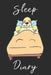 Sloth Sleep Diary: Track sleep times, thoughts, dreams and insomnia. by Printing Sleep Utopia
