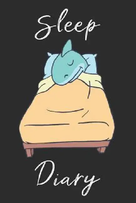 Shark Sleep Diary: Track sleep times, thoughts, dreams and insomnia. by Printing Sleep Utopia