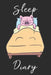 Pig Sleep Diary: Track sleep times, thoughts, dreams and insomnia. by Printing Sleep Utopia