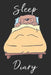 Dog Sleep Diary: Track sleep times, thoughts, dreams and insomnia. by Printing Sleep Utopia
