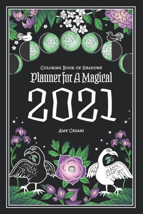 Coloring Book of Shadows: Planner for a Magical 2021 by Diane, Amy