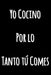 Yo Cocino, Por lo Tanto tú Comes: Cuaderno de cocina con líneas divertidas Cuaderno Blanco con Líneas Diario en blanco y negro con una cita divertida by Pimpom Creativo