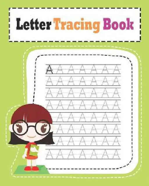 Letter Tracing Book: Learn How to Write Alphabet A to Z Uppercase and Lowercase Letters (Volume 2) by Nina Noosita