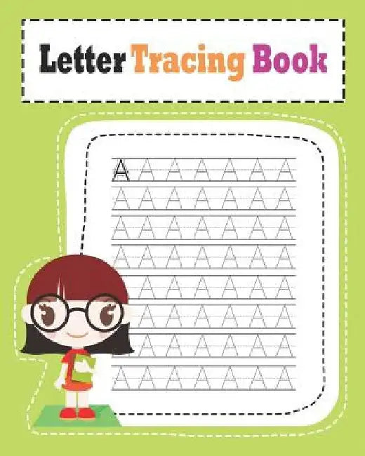 Letter Tracing Book: Learn How to Write Alphabet A to Z Uppercase and Lowercase Letters (Volume 2) by Nina Noosita