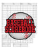 Baseball Scorebook: 100 Scoring Sheets For Baseball and Softball Games, Glover's Scorebooks, Large (8.5X 11) by Na Sr