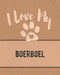 I Love My Boerboel: Keep Track of Your Dog's Life, Vet, Health, Medical, Vaccinations and More for the Pet You Love by Mike Dogs