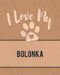 I Love My Bolonka: Keep Track of Your Dog's Life, Vet, Health, Medical, Vaccinations and More for the Pet You Love by Mike Dogs