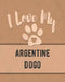 I Love My Argentine Dogo: Keep Track of Your Dog's Life, Vet, Health, Medical, Vaccinations and More for the Pet You Love by Mike Dogs