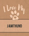 I Love My Jamthund: For the Pet You Love, Track Vet, Health, Medical, Vaccinations and More in this Book by Mike Dogs