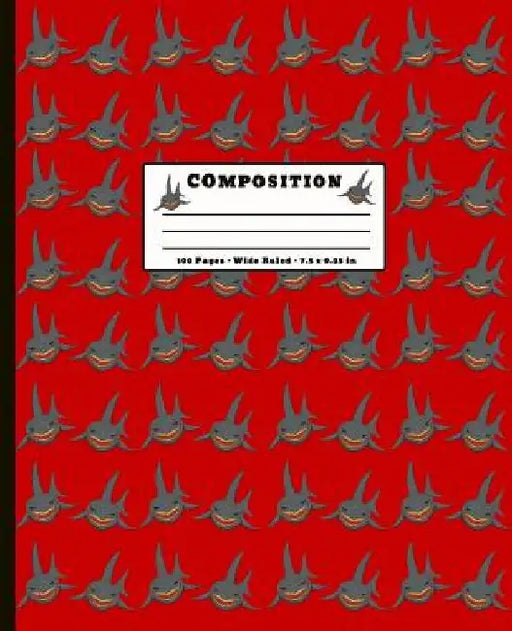 Composition: 100 Pages Wide Ruled 7.5 x 9.25 inch by Screaming Monkey Notebooks