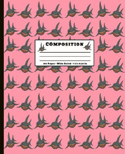 Composition: 100 Pages Wide Ruled 7.5 x 9.25 inch by Screaming Monkey Notebooks