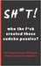 Sh*t! Who the F*ck Created These Sudoku Puzzles?: Travel Pocket Size Edition. 100 Hard Sudoku Puzzles. Answer Keys Included. Tons of Fun. Easy-To-Read by Puzzles, Inspired