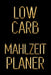 Low Carb Mahlzeitplaner: Schau 5 Jahre jünger aus, indem du deine kohlenhydratarmen Mahlzeiten für 90 Tage planen Schwarz & Gold Täglich Low Ca by Studio Blokzan