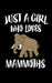 Just A Girl Who Loves Mammoths: Animal Nature Collection by Marko Marcus