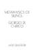 Metaphysics of silence: Giorgio De Chirico. by Lucio Giuliodori