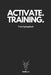 Activate Training Trainingstagebuch - Weißhirsch: A5 Trainingstagebuch für Krafttraining - Fitness Studio - Bodybuilding - Cardio - Erfolgskontrolle - by Publishing, Weihirsch Fitness