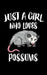 Just A Girl Who Loves Possums: Animal Nature Collection by Marko Marcus