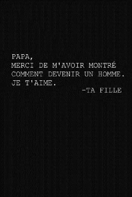 Papa, Merci De M'avoir Montré Comment Devenir un Homme.: Cadeau Fête des Pères by Coccinelle Publication