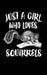 Just A Girl Who Loves Squirrels: Animal Nature Collection by Marko Marcus
