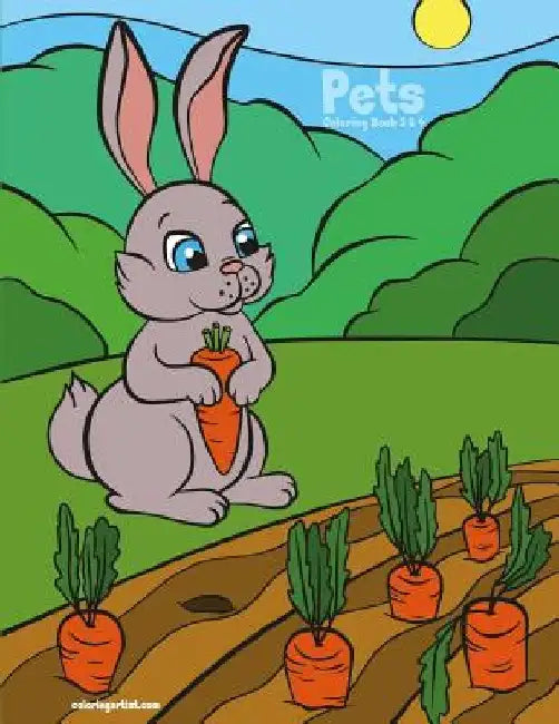 Pets Coloring Book 3 & 4 by Nick Snels