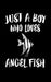 Just A Boy Who Loves Angel Fish: Animal Nature Collection by Marko Marcus