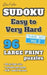 David Karn Sudoku - Easy to Very Hard Vol 2: 96 Puzzles, Travel Size, Large Print, 36 pt font size, 1 puzzle per page by David Karn