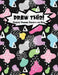 Draw This!: 100 Drawing Prompts to Boost Creativity - Dark Rainbow Abstract 2 - Version 4 by Proppy Prompts
