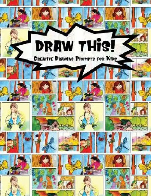 Draw This!: 100 Drawing Prompts to Boost Creativity - Family Cartoon 1 - Version 4 by Proppy Prompts