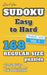 David Karn Sudoku - Easy to Hard Vol 1: 168 Puzzles, Travel Size, Regular Print, 24 pt font size, 2 puzzles per page by David Karn