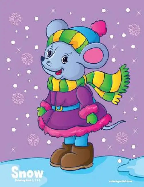 Snow Coloring Book 1, 2 & 3 by Nick Snels