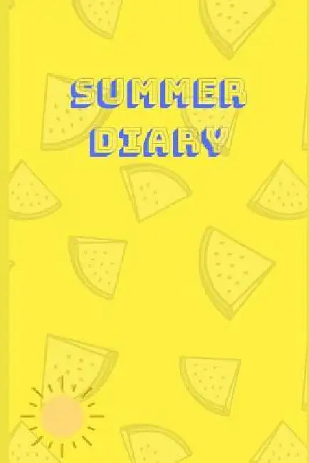 Summer Diary: 6"x 9" Diary for the summer holidays by Box Leaf
