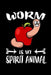 Worm Is My Spirit Animal: Animal Nature Collection by Marko Marcus