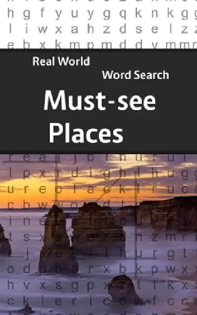 Real World Word Search: Must-see Places by Arthur Kundell