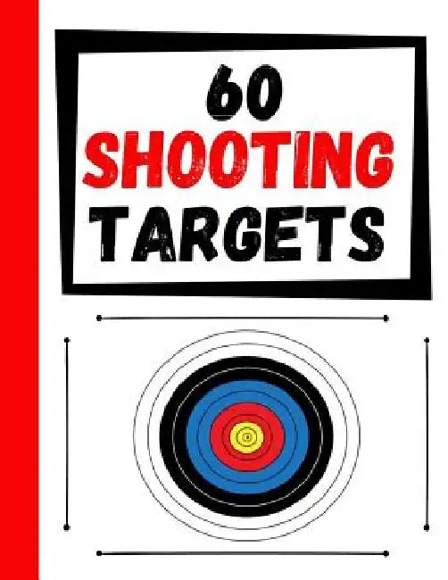 60 Shooting Targets: Large Paper Perfect for Rifles / Firearms / BB / AirSoft / Pistols / Archery & Pellet Guns by Practice Targets