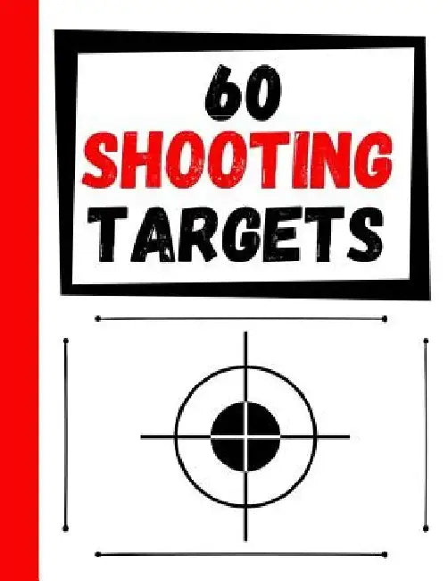 60 Shooting Targets: Large Paper Perfect for Rifles / Firearms / BB / AirSoft / Pistols / Archery & Pellet Guns by Practice Targets