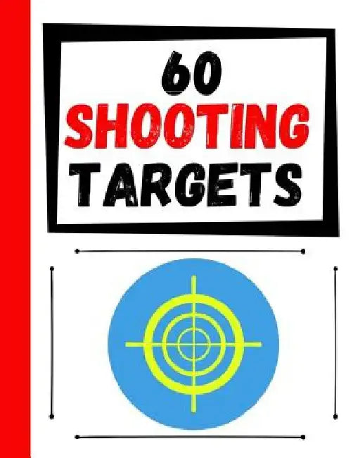 60 Shooting Targets: Large Paper Perfect for Rifles / Firearms / BB / AirSoft / Pistols / Archery & Pellet Guns by Practice Targets