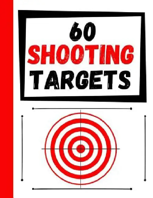 60 Shooting Targets: Large Paper Perfect for Rifles / Firearms / BB / AirSoft / Pistols / Archery & Pellet Guns by Practice Targets