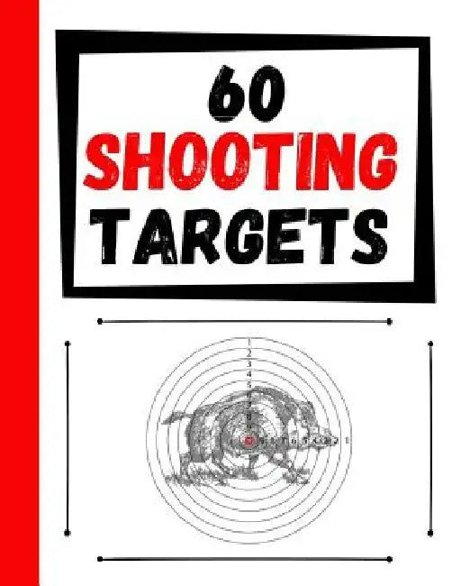 60 Shooting Targets: Large Paper Perfect for Rifles / Firearms / BB / AirSoft / Pistols / Archery & Pellet Guns by Practice Targets