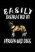 Easily Distracted By African Wild Dogs: Animal Nature Collection by Marko Marcus