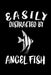 Easily Distracted By Angel Fish: Animal Nature Collection by Marko Marcus