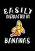 Easily Distracted By Bananas: Animal Nature Collection by Marko Marcus