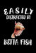 Easily Distracted By Betta Fish: Animal Nature Collection by Marko Marcus