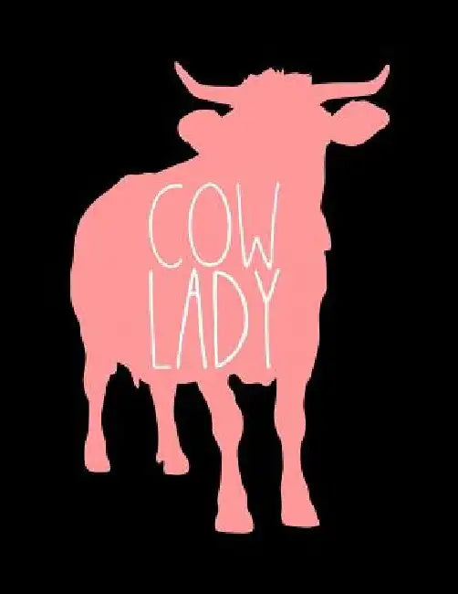 Cow Lady: A4 Kalender Notizbuch mit einer Kuh für eine Landwirtin in der Landwirtschaft als Geschenk by Landwirt Notizbucher