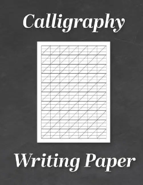 Calligraphy Writing Paper: Modern Calligraphy Practice Sheets - 120 Sheet Pad by Calligrapher Press
